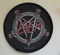 Slayer - Patch Pentgram (9,5 X 9,5 Cm) i gruppen MERCHANDISE / Accessoarer / Metal hos Bengans Skivbutik AB (5577317)