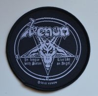 Venom - Patch In League With Satan (9,5 X 9 i gruppen MERCHANDISE / Accessoarer / Metal hos Bengans Skivbutik AB (5577320)