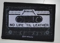 Metallica - Patch No Life Til Leather (10,3 X 7 i gruppen MERCHANDISE / Accessoarer / Metal hos Bengans Skivbutik AB (5577322)