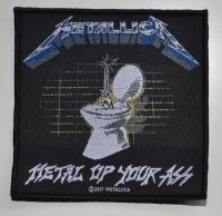 Metallica - Patch Metal Up You Ass (10,3 X 10,3 i gruppen MERCHANDISE / Accessoarer / Metal hos Bengans Skivbutik AB (5577323)