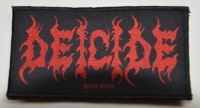 Deicide - Patch Logo (10,4 X 5,5 Cm) i gruppen MERCHANDISE / Accessoarer / Metal hos Bengans Skivbutik AB (5577334)