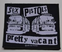 Sex Pistols - Patch Pretty Vacant (10,2 X 8,4 Cm) i gruppen MERCHANDISE / Accessoarer / Pop-Rock hos Bengans Skivbutik AB (5577338)