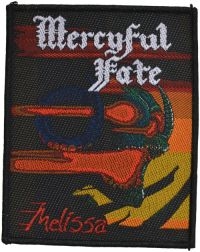 Mercyful Fate - Patch Melissa (8,5 X 10,5 Cm) i gruppen MERCHANDISE / Accessoarer / Metal hos Bengans Skivbutik AB (5577340)