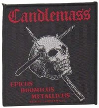 Candlemass - Patch Epicus Doomicus Metallicus (9 i gruppen MERCHANDISE / Accessoarer / Metal hos Bengans Skivbutik AB (5577342)