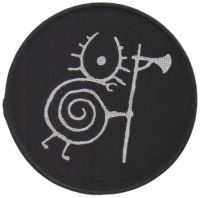 Heilung - Patch Warrior Snail (9,3 Cm) i gruppen MERCHANDISE / Accessoarer / Metal hos Bengans Skivbutik AB (5577345)