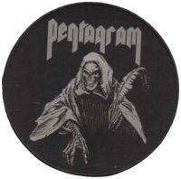 Pentagram - Patch Reaper (10 Cm) i gruppen MERCHANDISE / Accessoarer / Metal hos Bengans Skivbutik AB (5577350)