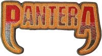 Pantera - Logo Cut Out Patch (5,0 X 9,0 Cm) i gruppen MERCHANDISE / Accessoarer / Metal hos Bengans Skivbutik AB (5577353)