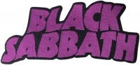 Black Sabbath - Logo Cut Out Patch (4,2 X 9,8 Cm) i gruppen MERCHANDISE / Accessoarer / Metal hos Bengans Skivbutik AB (5577354)