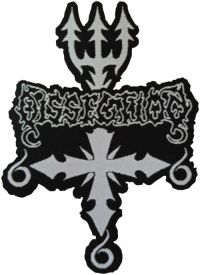 Dissection - Logo Cut Out Patch (9,9 X 7,1 Cm) i gruppen MERCHANDISE / Accessoarer / Metal hos Bengans Skivbutik AB (5577359)