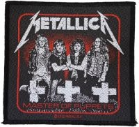 Metallica - Patch Master Of Puppets Band (9,4 X i gruppen MERCHANDISE / Accessoarer / Metal hos Bengans Skivbutik AB (5577367)