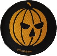 Helloween - Patch Pumpkin (8,9 Cm) i gruppen MERCHANDISE / Accessoarer / Metal hos Bengans Skivbutik AB (5577372)