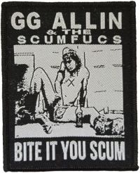 G.G. Allin - Patch & The Scumfucs (9,6 X 7,7 Cm) i gruppen MERCHANDISE / Accessoarer / Pop-Rock hos Bengans Skivbutik AB (5577373)