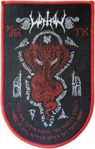 Watain - Patch Snakes Cut Out (15,6 X 9,9 Cm i gruppen MERCHANDISE / Accessoarer / Metal hos Bengans Skivbutik AB (5577375)