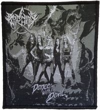 Burning Witches - Patch Dance With The Devils (10,8 X i gruppen MERCHANDISE / Accessoarer / Metal hos Bengans Skivbutik AB (5577382)