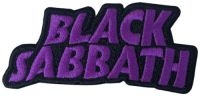 Black Sabbath - Patch Cut-Out Wavy Logo (3,7 X 8,1 i gruppen MERCHANDISE / Accessoarer / Metal hos Bengans Skivbutik AB (5577393)