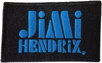 Hendrix Jimi - Patch Stencil Logo (6,3 X 10,1 Cm) i gruppen MERCHANDISE / Accessoarer / Pop-Rock hos Bengans Skivbutik AB (5577396)