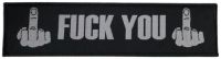 Fuck You - Patch Superstripe (5,1 X 19,5 Cm) i gruppen MERCHANDISE / Accessoarer / Metal hos Bengans Skivbutik AB (5577408)