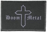 Doom Metal - Patch Doom Metal (6,8 X 10,1 Cm) i gruppen MERCHANDISE / Accessoarer / Metal hos Bengans Skivbutik AB (5577411)