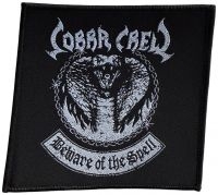 Cobra Spell - Patch Cobra Crew Beware Of The (9,7 i gruppen MERCHANDISE / Accessoarer / Kommende / Metal hos Bengans Skivbutik AB (5577430)