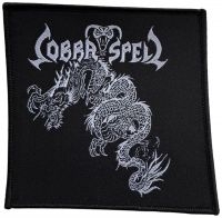 Cobra Spell - Patch White Dragon (9,9 X 10 Cm) i gruppen MERCHANDISE / Accessoarer / Kommende / Metal hos Bengans Skivbutik AB (5577433)