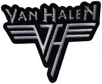 Van Halen - Patch Retro Logo (6,2 X 7,7 Cm) i gruppen MERCHANDISE / Accessoarer / Kommende / Metal hos Bengans Skivbutik AB (5577442)