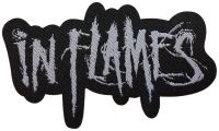 In Flames - Patch Logo Shaped (4,8 X 7,8 Cm) i gruppen MERCHANDISE / Accessoarer / Kommende / Metal hos Bengans Skivbutik AB (5577443)