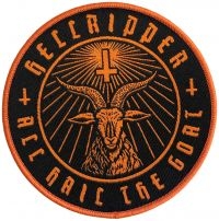 Hellripper - Patch Goatmaster Orange (9 Cm) i gruppen MERCHANDISE / Accessoarer / Kommende / Metal hos Bengans Skivbutik AB (5577458)