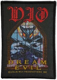 Dio - Patch Dream Evil (10 X 7,1 Cm) i gruppen MERCHANDISE / Accessoarer / Kommende / Metal hos Bengans Skivbutik AB (5577522)