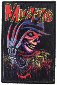 Misfits - Patch Nightmare Fiend (10,2 X 6,8 C i gruppen MERCHANDISE / Accessoarer / Kommende / Pop-Rock hos Bengans Skivbutik AB (5577586)