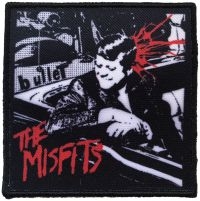 Misfits - Patch Jfk (9,4 X 9,4 Cm) i gruppen MERCHANDISE / Accessoarer / Kommende / Pop-Rock hos Bengans Skivbutik AB (5577588)