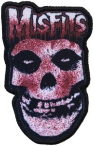 Misfits - Patch Blood Drip Skull (9,6 X 6,5 C i gruppen MERCHANDISE / Accessoarer / Kommende / Pop-Rock hos Bengans Skivbutik AB (5577591)