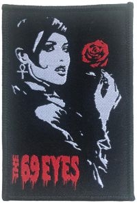 69 Eyes The - Patch Framed In Blood (10,2 Cm X 6, i gruppen MERCHANDISE / Accessoarer / Kommende / Metal hos Bengans Skivbutik AB (5577593)