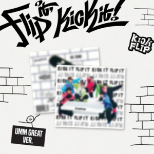 KickFlip - Flip it, Kick it! (Umm Great Ver.) Digipack i gruppen CD / Kommende / K-Pop hos Bengans Skivbutik AB (5577794)