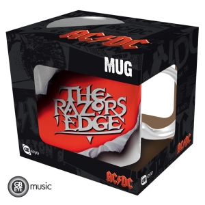 Ac/Dc  - Razors Edge Mug 320 Ml i gruppen MERCHANDISE / Merch / Metal hos Bengans Skivbutik AB (5577870)