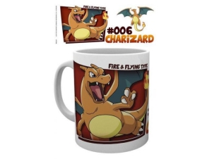 Pokemon  - Charizard Type  Mug 320 Ml i gruppen MERCHANDISE / Merch / TV-serie hos Bengans Skivbutik AB (5577872)