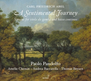 Carl Friedrich Abel - A Sentimental Journey - Works For V i gruppen CD / Klassisk hos Bengans Skivbutik AB (5577912)