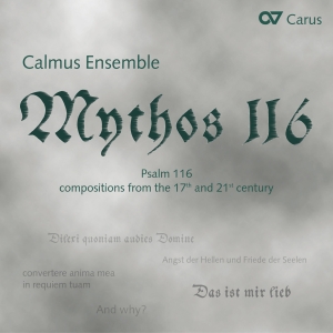 Calmus Ensemble - Myth 116 - Setting Of The 116Th Psa i gruppen CD / Klassisk hos Bengans Skivbutik AB (5578461)