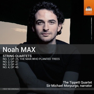 Noah Max - String Quartets i gruppen CD / Kommende / Klassisk hos Bengans Skivbutik AB (5578656)