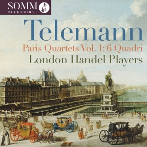 Telemann G P - Paris Quartets, Vol. 1: 6 Quadri (1 i gruppen CD / Kommende / Klassisk hos Bengans Skivbutik AB (5578667)