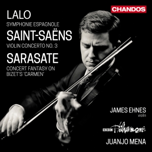 James Ehnes Bbc Philharmonic Juan - Lalo: Symphonie Espagnole Saint-Sa i gruppen CD / Kommende / Klassisk hos Bengans Skivbutik AB (5578672)