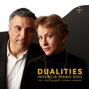 Invencia Piano Duo - Dualities i gruppen CD / Kommende / Klassisk hos Bengans Skivbutik AB (5578683)