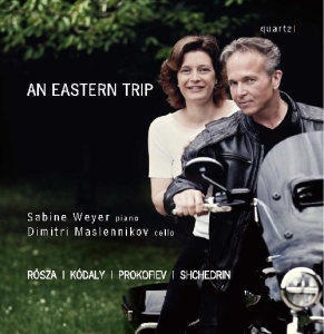 Sabine Weyer Dimitri Maslennikov - An Eastern Trip i gruppen CD / Kommende / Klassisk hos Bengans Skivbutik AB (5578703)