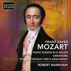 Franz Xaver Mozart - Piano Sonata In G Major Variations i gruppen CD / Kommende / Klassisk hos Bengans Skivbutik AB (5578752)