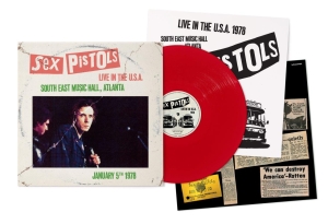 Sex Pistols - Live In The Usa 1978 Atlanta (Red Vinyl) i gruppen VI TIPSER / Fredagsutgivelser / 2025-02-28 hos Bengans Skivbutik AB (5578805)