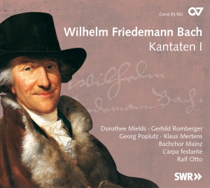 Bach W F - Cantatas Vol. 1 i gruppen CD / Klassisk hos Bengans Skivbutik AB (5579274)