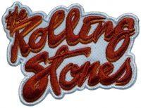 Rolling Stones - Patch Orange Logo (7 X 8,8 Cm) i gruppen MERCHANDISE / Accessoarer / Kommende / Pop-Rock hos Bengans Skivbutik AB (5579355)