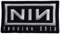 Nine Inch Nails - Patch Tension 2013 (5 X 8,8 Cm) i gruppen MERCHANDISE / Accessoarer / Kommende / Pop-Rock hos Bengans Skivbutik AB (5579361)