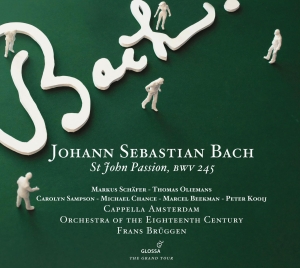 Bach J S - St John Passion Bwv 245 i gruppen CD / Klassisk hos Bengans Skivbutik AB (5579488)