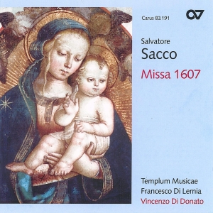 Sacco - Missa 1607/Dialogus B.M.V./Litaniae i gruppen CD / Klassisk hos Bengans Skivbutik AB (5579625)