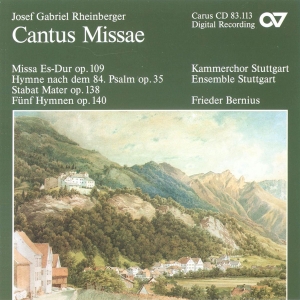 Rheinberger - Cantus Missae - Musica Sacra Vol. 2 i gruppen CD / Klassisk hos Bengans Skivbutik AB (5579674)